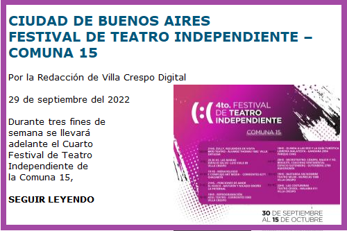 TEATRO INDEPENDIENTE